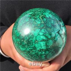 Natural peacock stone crystal ball quartz crystal ball sample reiki healing1.7kg