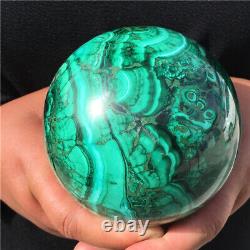 Natural peacock stone crystal ball quartz crystal ball sample reiki healing2.0kg