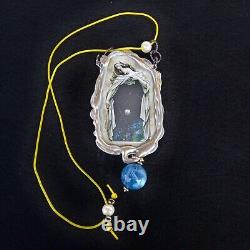Necklace protective talisman astrological pendant magic amulet jewelry sun moon