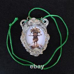 Necklace protective talisman magic pendant wicca mandrake witchcraft love health
