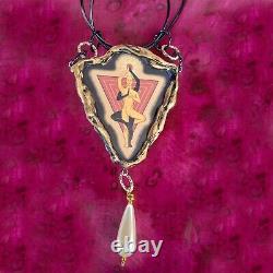 Necklace protective talisman pendant magic amulet jewelry buddhism yin yang sun