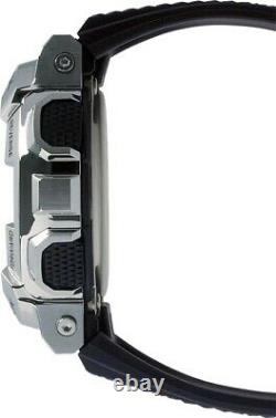 New Casio G-Shock Analog-Digital Steel Black Resin Strap Mens Watch GM110-1A