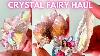 New Crystal Fairy Crystal Haul Unboxing Gorgeous Aura Crystals From The Crystal Fairy