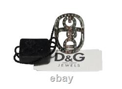 New Dolce & Gabbana D&g Jewels Crystals/rhinestones Women's Ring Costume Jewelry