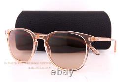 New Garrett Leight Sunglasses Doreen 2087-52-PCY/CADG Pink Crystal/BrownGradient