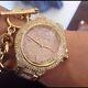 New Genuine Michael Kors Mk5862 Camille Rose Gold Pave Crystal Glitz Women Watch
