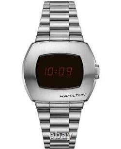 New Hamilton PSR Digital Quartz Digital Stainless Steel Men's Watch H52414130