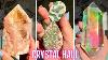 New Insane Boujee Crystal Haul January 2022 New Crystal Sellers To Try Expensive Pieces