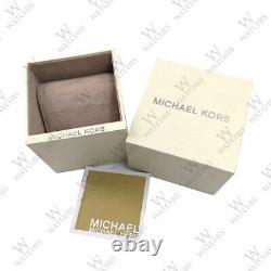 New Michael Kors MK5786 Women's 38mm Case Runway Gold-Tone Stainless Steel Watch