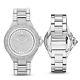 New Michael Kors MK5869 Camille Silver-Tone Crystal Pave Glitz Dial Ladies Watch