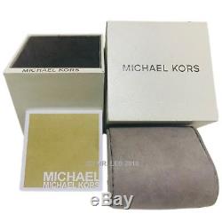 New Michael Kors Parker Rose Gold Blush MK5896 Watch for Women Blush Crystal Set