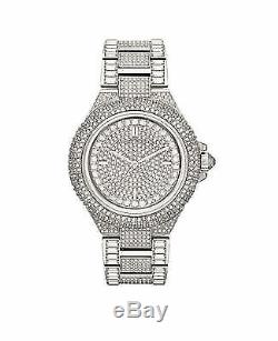 New Michael Kors Women's Camille MK5869 Silver Stainless-Steel Quartz Watch