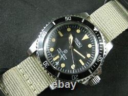 New Retro SEIKO Military Broad Arrow Automatic Thick Acrylic Crystal Water Proof