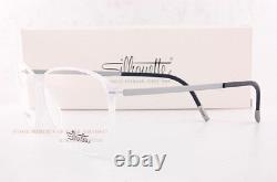 New Silhouette Eyeglass Frames URBAN LITE FULLRIM 1573 6100 Crystal Unisex SZ 55