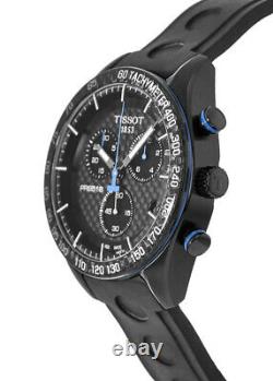 New Tissot PRS 516 Chronograph Black Carbon Men's Watch T100.417.37.201.00