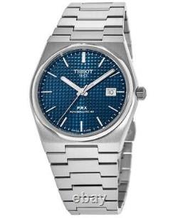 New Tissot PRX Powermatic 80 Blue Dial Steel Men's Watch T137.407.11.041.00
