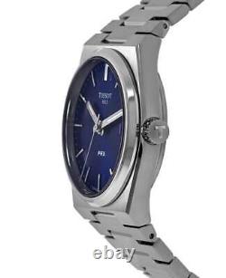 New Tissot PRX Quartz 35mm Blue Dial Steel Unisex Watch T137.210.11.041.00