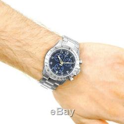 New Tissot V8 T106.417.11.042.00 Quartz Blue Dial Silver St Steel Men's Watch