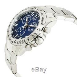 New Tissot V8 T106.417.11.042.00 Quartz Blue Dial Silver St Steel Men's Watch