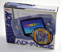 Nintendo Game Boy Advance Glacier System Brand New in Box, No Crystal Version