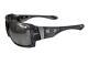 Oakley Sunglasses Big Taco Crystal Black Frame Black Iridium Lens 009173-02 New