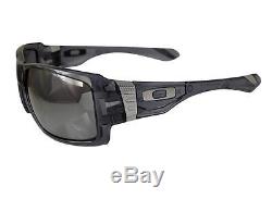 Oakley Sunglasses Big Taco Crystal Black Frame Black Iridium Lens 009173-02 New