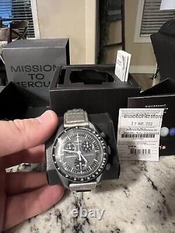 Omega x Swatch MoonSwatch Mission to Mercury Brand New in Box Includes Receipt