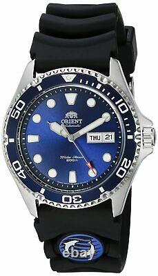 Orient Men's'Ray II Rubber' Automatic Stainless Steel Diving Watch FAA02008D9