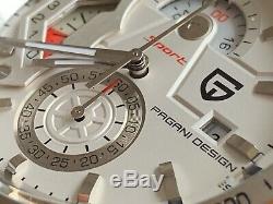 PAGANI DESIGN Chronograph Sport Watches Men Luxury Brand Quartz Watch UK BOXED