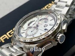 PAGANI DESIGN Chronograph Sport Watches Men Luxury Brand Quartz Watch UK BOXED