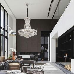 Pendant Light French Empire Crystal Chandelier Modern Hanging Lamp Elegant