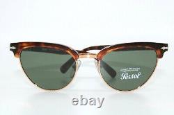 Persol PO3198S 24/31 Havana with Crystal Green Sunglasses New Authentic 51