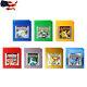 Pokemon Gold Silver Crystal Red Yellow Blue Green Game Card For Gameboy GBC GBA