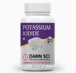 Potassium Iodide High Purity USP Grade Crystal Powder 100gm, 250gm, 500gm, 1Kg