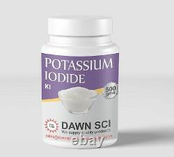 Potassium Iodide High Purity USP Grade Crystal Powder 100gm, 250gm, 500gm, 1Kg