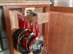 Pull Out Kitchen Cabinet Organizer for Pots, Pans and Lids -CRYSTAL L&D