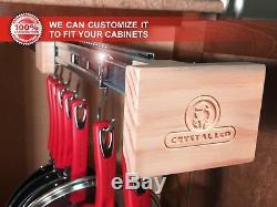 Pull Out Kitchen Cabinet Organizer for Pots, Pans and Lids -CRYSTAL L&D