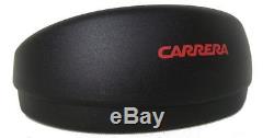 RARE NEW Authentic CARRERA TOPCAR 1 Black Crystal Red Shield Sunglassess KB0PT