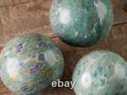RUBY FUCHSITE Crystal Sphere, Crystal Ball, Housewarming Gift, Home Decor, E0955