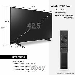 Samsung 43 AU8000 Crystal UHD 4K HDR Smart TV 3 HDMI (2021)