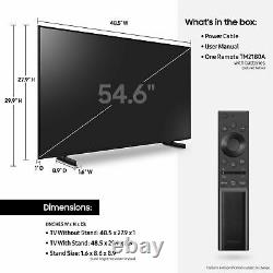 Samsung 55 AU8000 4K Crystal UHD HDR Smart TV 3 HDMI (2021)