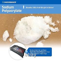 Sandbaggy Sodium Polyacrylate Crystals Safe & Non Toxic Made in the USA