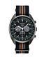 Seiko Recraft Men's Solar Chronograph Watch With Additional Brown Leather Band
