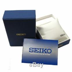 Seiko SSC142 Men's Solar Chronograph Black Dial Two-Tone Stainless Steel Watch