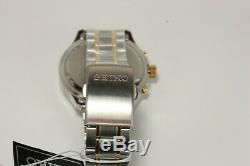 Seiko Sports Men's Chronograph Brand New Boxed Silver/white Dial Rrp £199.00