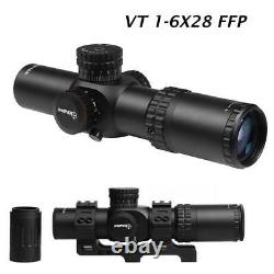Sniper VT1-6x28 FFP First Focal Plane Compact Rifle Scope 35mm Tube Warranty