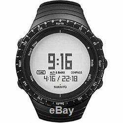 Suunto Core Regular Black Digital Display Quartz Watch Brand New