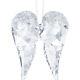 Swarovski Angel Wings Ornament #5403312 Christmas Crystal Brand New In Box F/sh