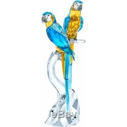 Swarovski Crystal Macaws #5301566 Brand Nib Birds Colorful Large Save$$ F/sh