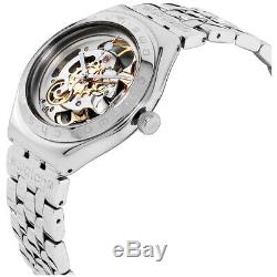 Swatch Irony Automatic Movement Silver Dial Men's Watch YAS100G
